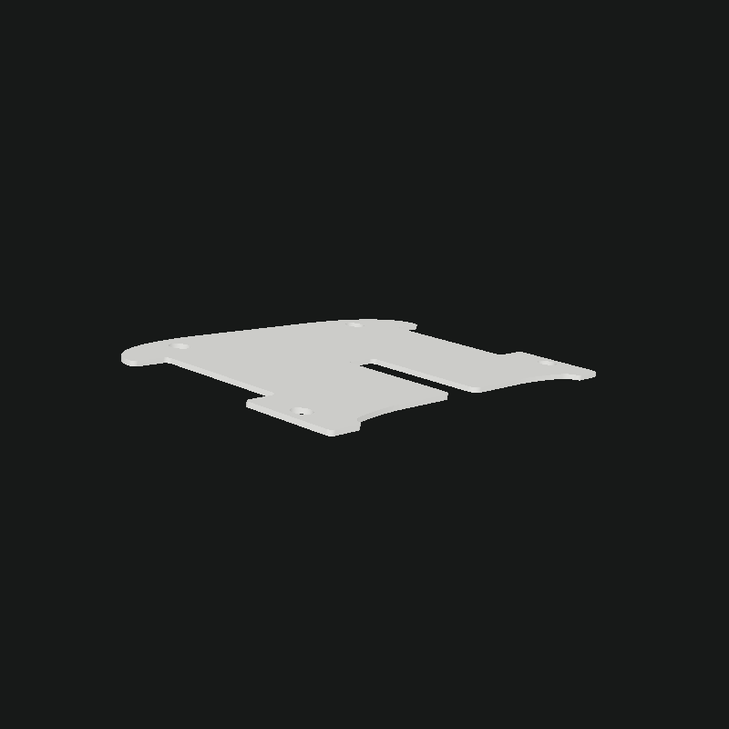 Footpad Backing Plate